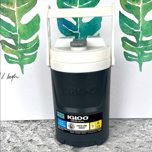 Igloo Laguna Insulated Beverage Cooler Jug with Hooks -1/2 Gallon